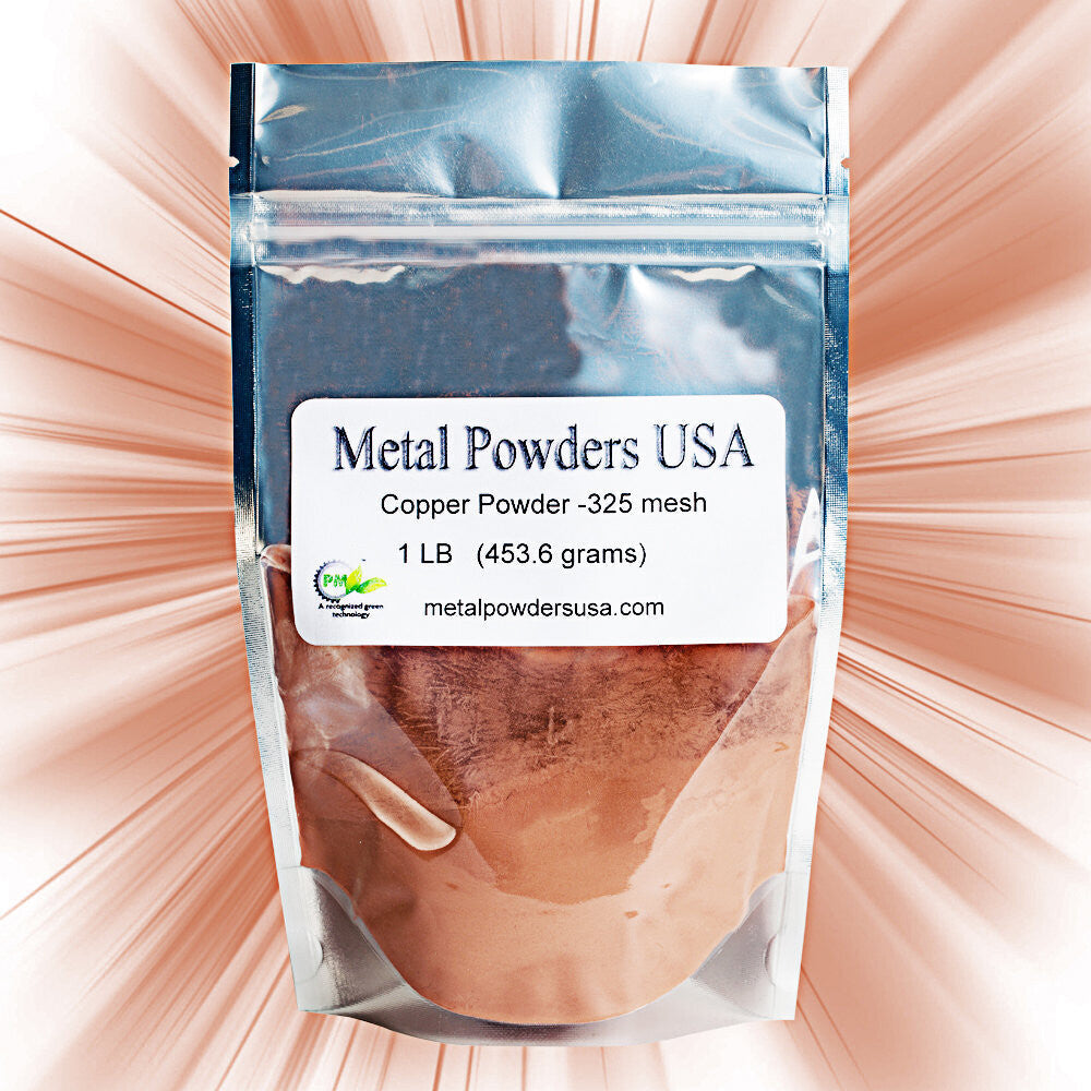 Copper Powder -325 Mesh (1 lb Bag)