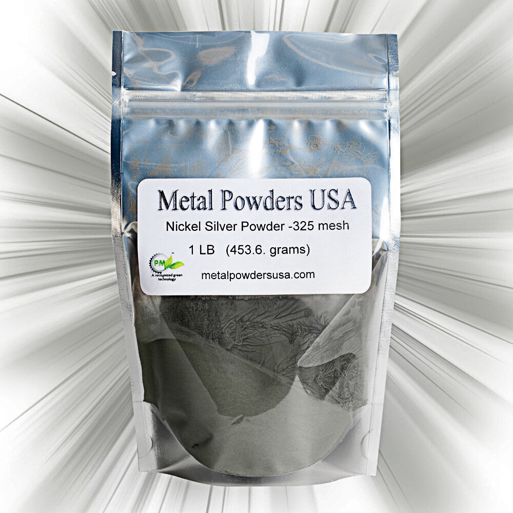 Nickel Silver Powder -325 Mesh (1 lb Bag)