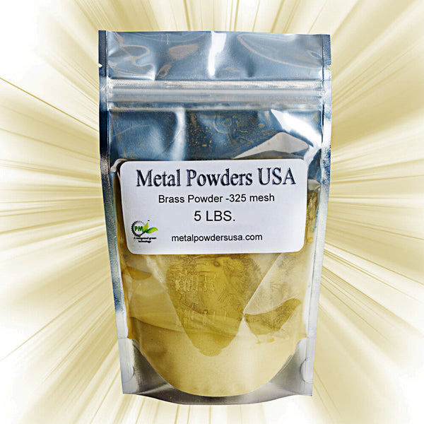 Brass Powder -325 Mesh (5 lb Bag)