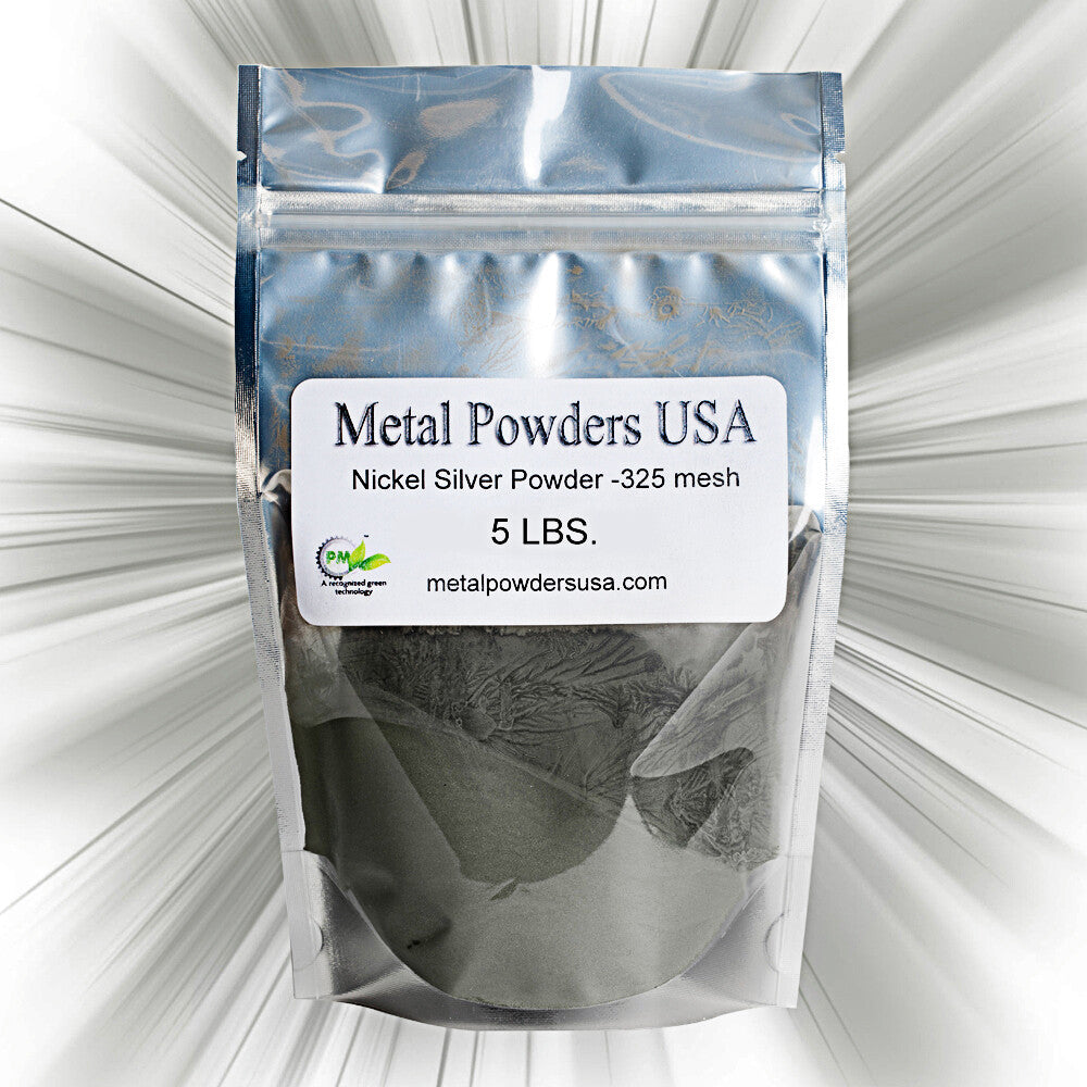 Nickel Silver Powder -325 Mesh (5 lb Bag)