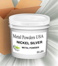 Nickel Silver Powder -325 Mesh (45 lb Pail)