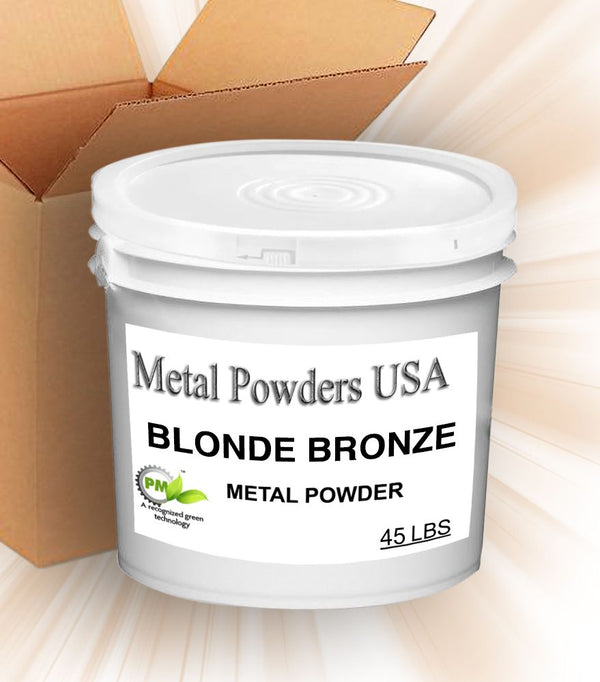 Blonde Bronze Powder -325 Mesh (45 lb Pail)